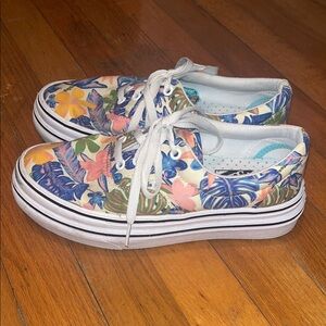 Vans Kids Sneakers with Floral Print